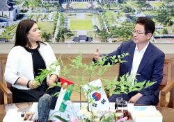 아살 알-탈, 주한요르단대사, 경북도청 첫 방문