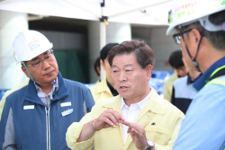 박승원 광명시장 우기대비 취약지구 로드체킹
