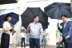 오병권 경기부지사 광명시 침수방지시설 현장점검