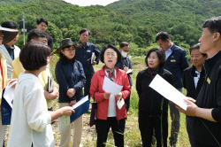 군위군의회, 행정사무감사 현장방문 실시
