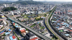 영주시, 삼각지 폐선부지 활용 미세먼지 차단숲 조성 완료