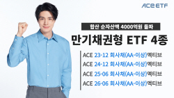 한투운용, 만기채권형 ETF 4종 순자산액 4000억원 돌파