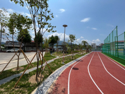 평창초등교 학교숲 조성...자연친화 학습공간 제공