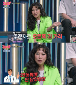 뮤지컬배우 정영주 "고교 때 주전자로 맞아 청력 30% 남았다"