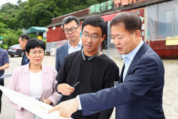 김영수 의왕부시장, 민선8기 공약사업 현장 점검