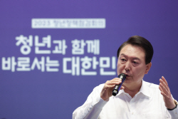 나토 정상회의 참석 尹…"북핵 억제 결의, 핵의지보다 강하다는 것 보여야"