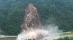 정선군 세대 피암터널, 추가 산사태...차량 운행 전면 통제