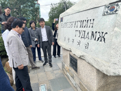 주광덕 남양주시장 몽골 울란바토르시 다산숲 방문