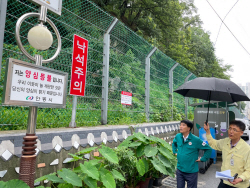 신동보 안동시 부시장, 주요 취약지역 긴급 사전 점검