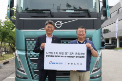 볼보트럭코리아-리텍, 대형 전기트럭 노면 청소차 개발 맞손