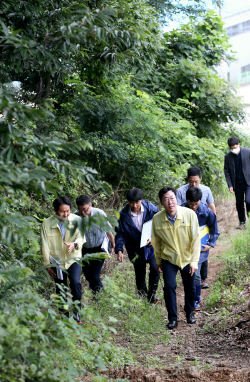 정명근 화성시장, 금곡지하차도 등 호우취약 지역 현장점검 진행