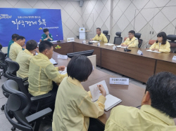 최태림 위원장, 의성군 종합재난상황실 방문