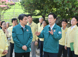 임종식 경북교육감, 이주호 부총리 겸 교육부장관과 문창고등학교 방문