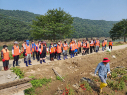 [포토뉴스] 의왕시 충북 괴산군 수해복구 지원