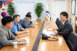 안산시-평택해양경찰서 시화호-대부도 재난안전 논의