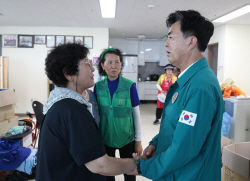 김태흠 지사, 특별재난지역 선포 4개 시군 복구 현장 점검