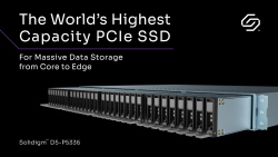 솔리다임, 세계 최대 용량 데이터 스토리지용 PCle SSD ‘D5-P5336’ 출시