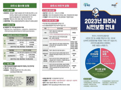 파주시 3대 시민보험으로 재난대비…민생안정↑