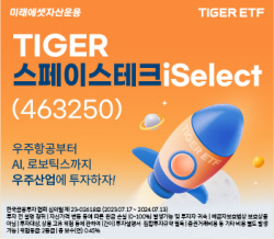 미래에셋, ‘TIGER 스페이스테크iSelect ETF’ 신규 상장