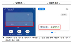 은행, 모바일뱅킹 고령자모드 출시…필요한 기능만