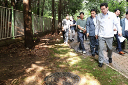이상일 용인시장, 동백고 고질적인 현안  말끔히 ‘해결’