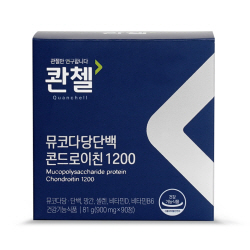 관절 전문 브랜드 ‘콴첼’, 뮤코다당단백 콘드로이친 리뉴얼 출시