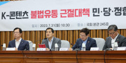 당정 "콘텐츠 불법유통 최대 3배 징벌적 손배"