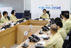화성시, 폭염경보에 따라 재난안전대책본부 회의 개최