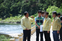 심재국 평창군수, 태풍 