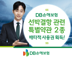 DB손보, 선박결항 관련 특약 2종 배타적 사용권 획득
