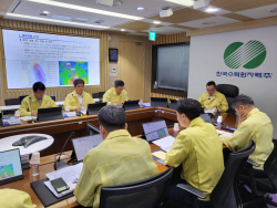황주호 한수원 사장, 태풍 대비 전국 발전설비 점검