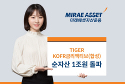 미래에셋 TIGER KOFR금리액티브(합성) ETF 순자산 1조원 돌파