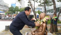 이권재 오산시장, "기림의 날 앞두고 ‘평화와 인권’ 의미 되새겨"