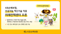 KB손해보험, AI 적용 ‘미래컨택센터’ 오픈..."고객 개인금융비서 역할 기대"