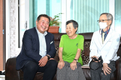 파주시장 대성동마을 고엽제 피해자 위로방문