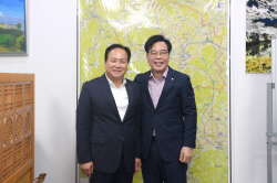 이권재 오산시장, 국회 찾아 지역예산 확보 협력 강력하게 요청