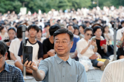 신상진 성남시장, 1만여 명의 시민과 함께한  ‘2023 파크콘서트’  참석