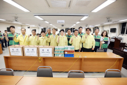 안양시의회 2023 을지연습 현장 잇달아 격려방문