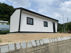 봉화군, 수해 피해 이재민 임시조립주택 지원