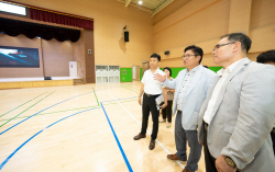 도성훈 인천시교육감,  9월 개교 학교 현장 방문