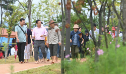 [포토뉴스] 하남시 구산둘레길-황토산책길 개장