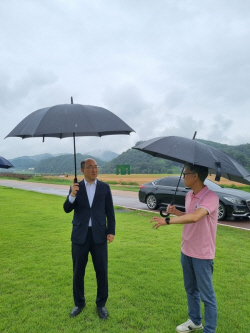 김기영 충남 행정부지사 ‘2023 대백제전’ 현장 추진상황점검