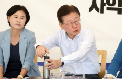 이재명 "할 수 있는 게 없어 단식"...