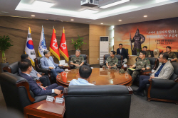 세종대 학군단, 학군교 입영 훈련 위문 행사 진행