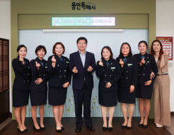 이상일 용인시장 "모든 어린이보호구역에 노란 횡단보도 설치"