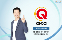 귀뚜라미보일러, ‘콜센터 품질지수(KS-CQI) 3년 연속 우수기업’ 선정