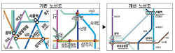 서울 지하철 노선도 디자인 40년 만에 바뀐다