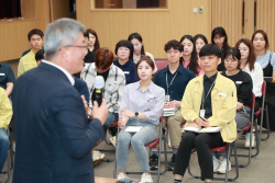 김학동 예천군수, 새내기 공직자들과 소통 시간 가져