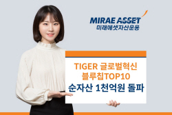 미래에셋, ‘TIGER 글로벌혁신블루칩TOP10 ETF’ 순자산 1000억원 돌파