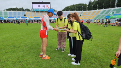 NH농협은행 대학생봉사단 N돌핀 경북팀, 2023 안동마라톤대회 참가 ‘고향사랑기부제’ 홍보
